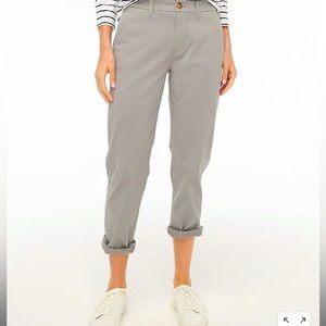 J. Crew High Rise Girlfriend Chino